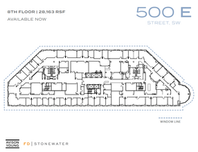 500 E St SW, Washington, DC for lease Floor Plan- Image 1 of 1