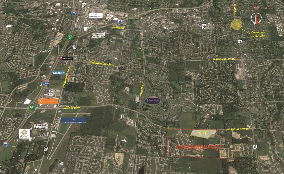 Social Row Rd, Washington Township, OH à vendre - Aérien - Image 3 de 24