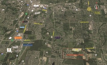 Social Row Rd, Washington Township, OH - Aerial map view - Image1