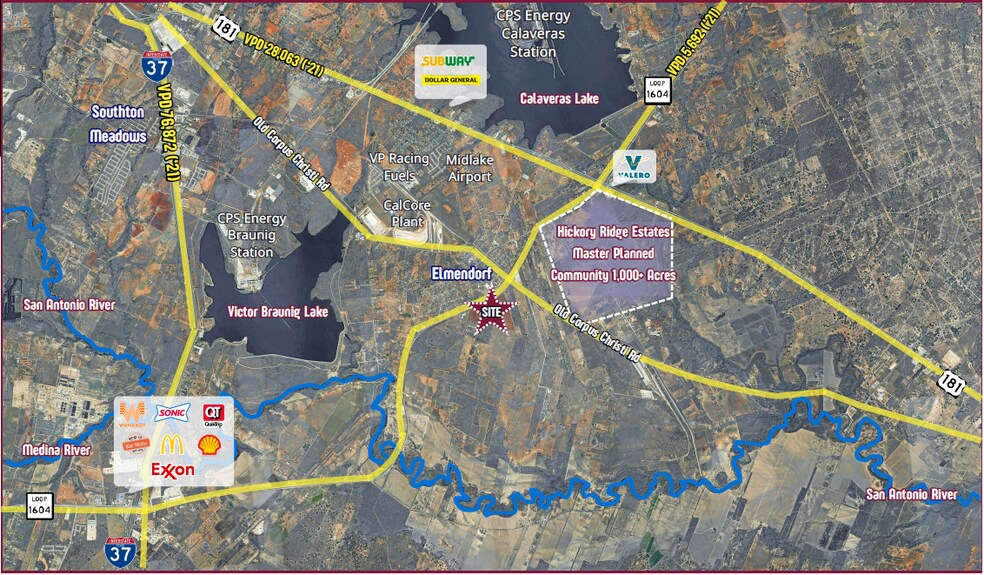 SE Loop 1604 & Schultz Rd, Elmendorf, TX à vendre - Photo du bâtiment - Image 2 de 4