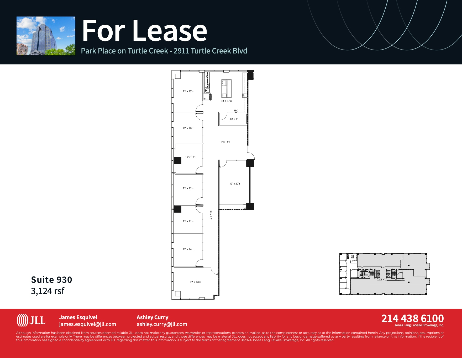 2911 Turtle Creek Blvd, Dallas, TX à louer Plan d’étage- Image 1 de 1