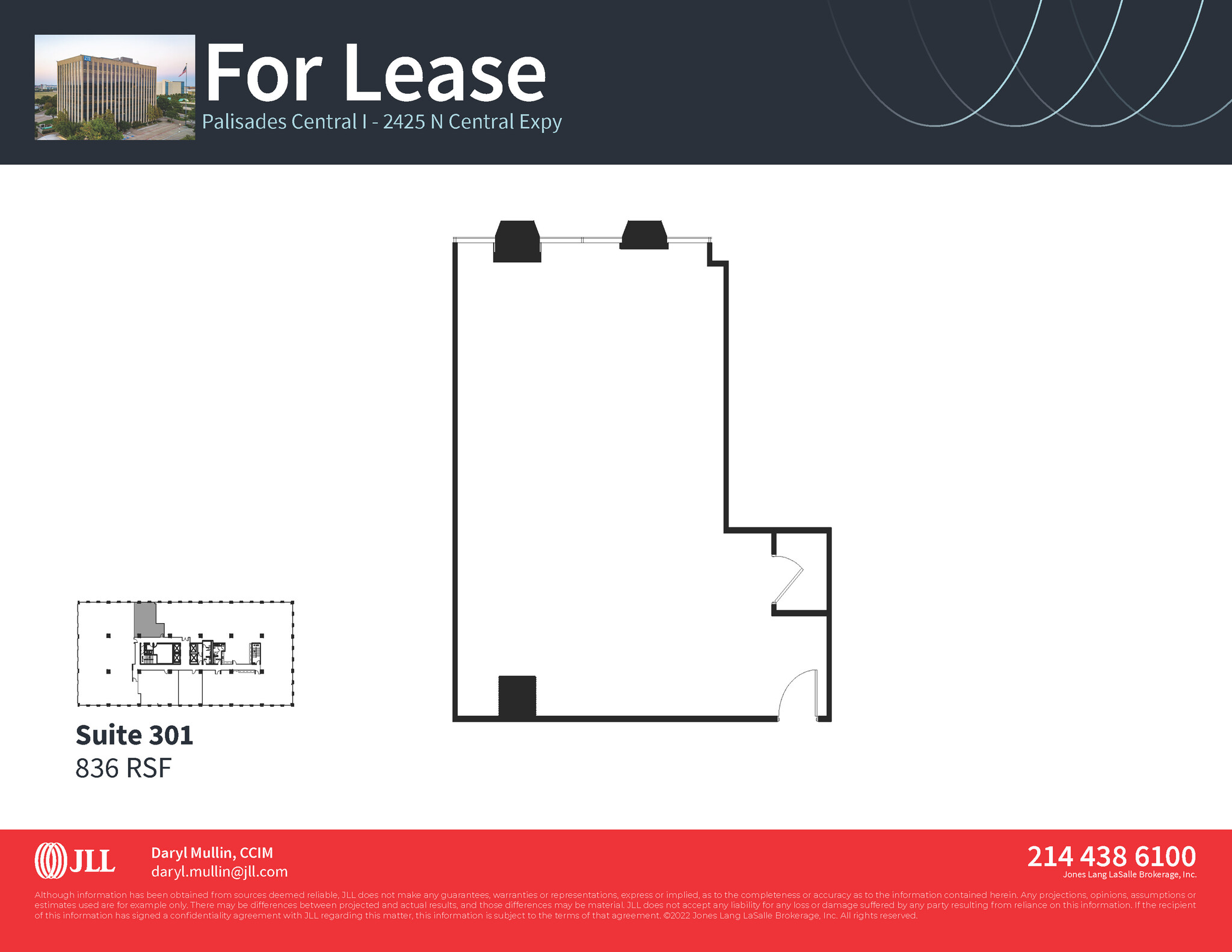 2425 & 2435 N Central Expy, Richardson, TX à louer Plan d  tage- Image 1 de 1