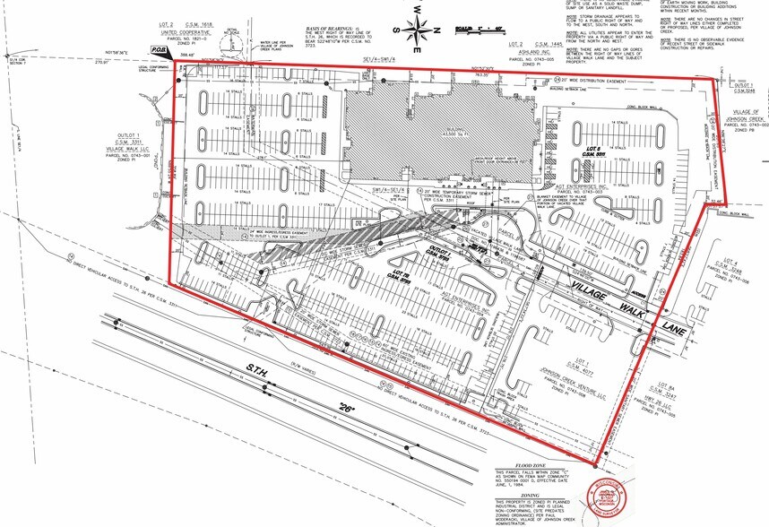 420 Village Walk Ln, Johnson Creek, WI à vendre - Plan de site - Image 2 de 2