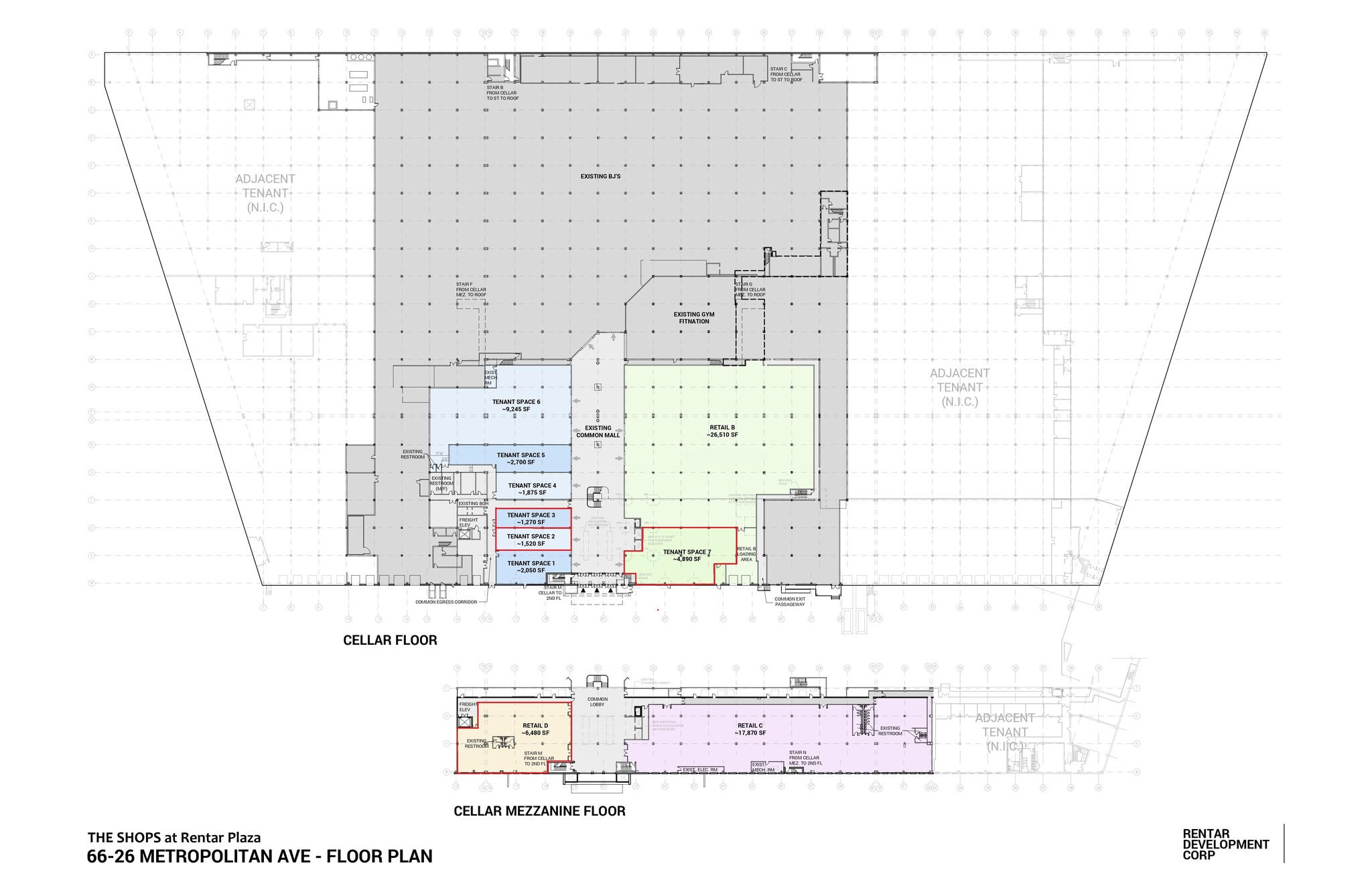 66-26 Metropolitan Ave, Middle Village, NY à louer Plan d  tage- Image 1 de 1