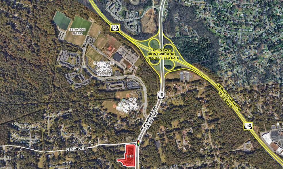 5400-5436 Iron Bridge Rd, North Chesterfield, VA for sale - Building Photo - Image 3 of 3