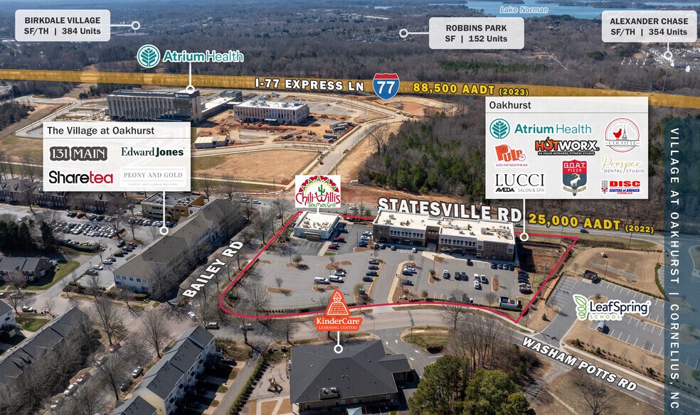 9623 Bailey Rd, Cornelius, NC à vendre - Photo du bâtiment - Image 2 de 14