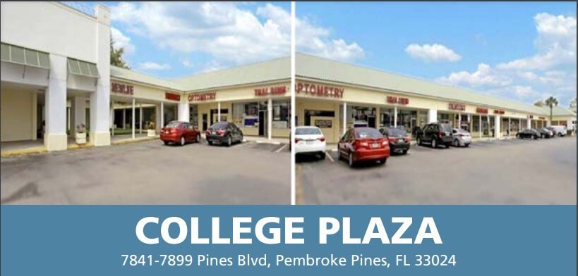 7841 Pines Blvd, Hollywood, FL for lease Primary Photo- Image 1 of 4