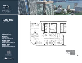 701 Brickell Ave, Miami, FL for lease Floor Plan- Image 1 of 1