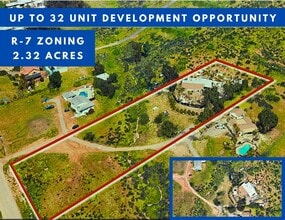 11041 Summit Ave, Santee, CA - Aérien Vue de la carte - Image1