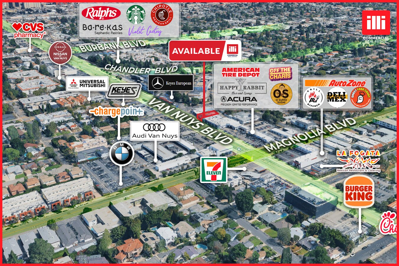 5244-5248 Van Nuys Blvd, Sherman Oaks, CA à louer Photo du bâtiment- Image 1 de 10