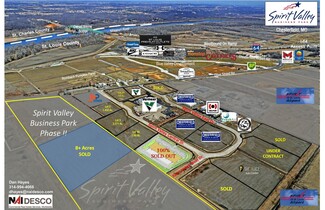 Plus de détails pour Spirit Valley Business Park, Chesterfield, MO - Terrain à vendre