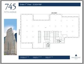 745 Fifth Ave, New York, NY for lease Floor Plan- Image 1 of 1