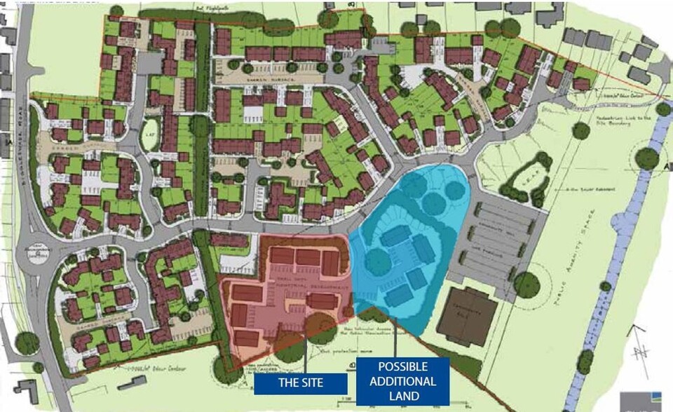 Biggleswade Rd, Potton for sale - Site Plan - Image 1 of 1