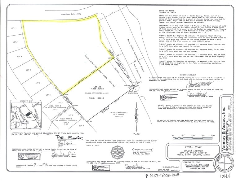 2325 Aberdeen Dr, Tyler, TX for sale - Building Photo - Image 2 of 2
