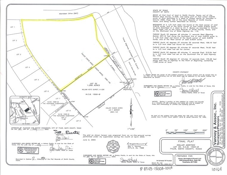 2325 Aberdeen Dr, Tyler, TX à vendre - Photo du bâtiment - Image 2 de 2