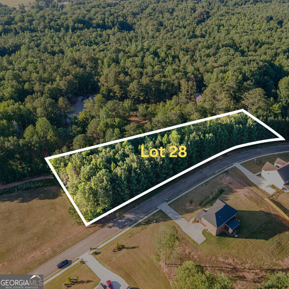 1007 Queens Bridge Way, Griffin, GA for sale - Aerial - Image 1 of 8