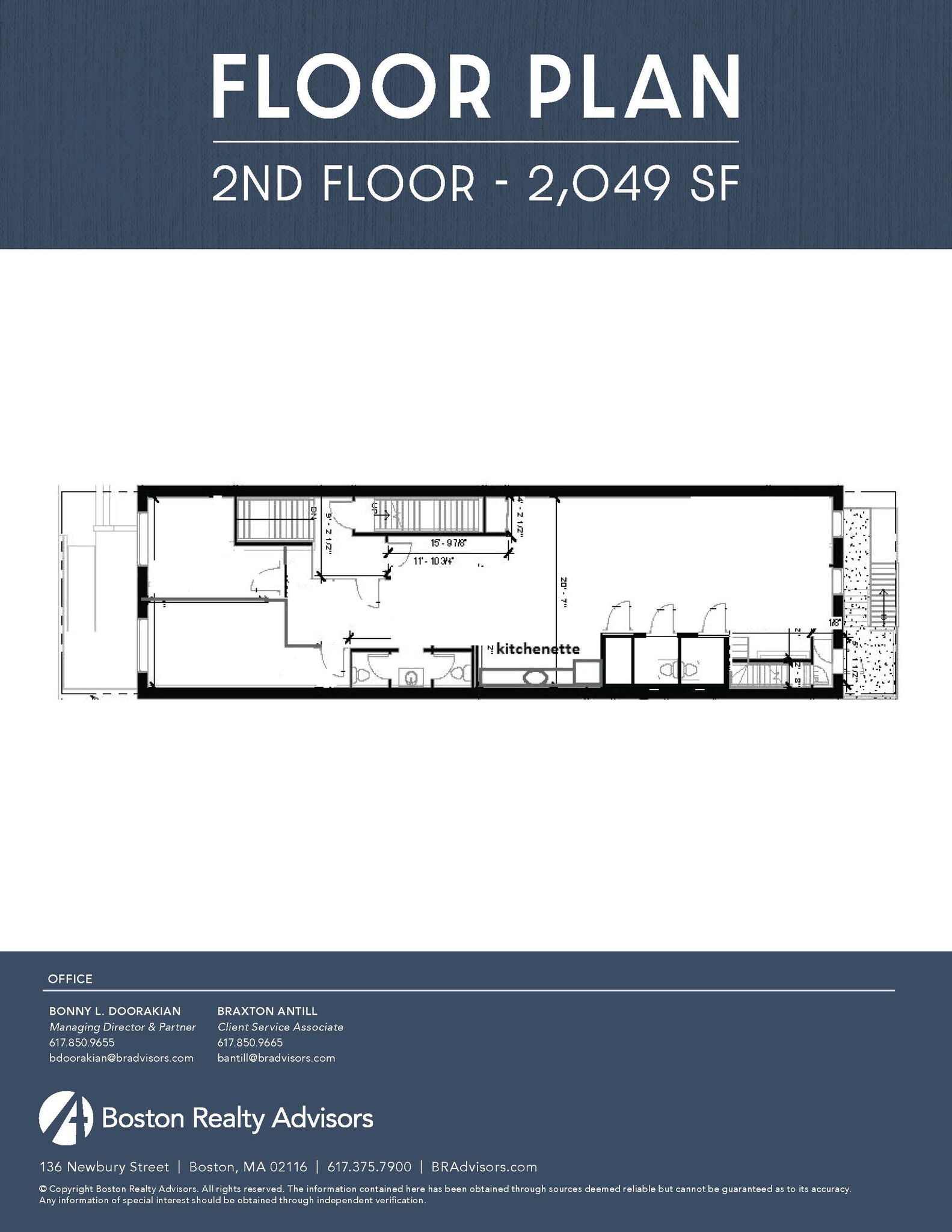 330 Newbury St, Boston, MA for lease Floor Plan- Image 1 of 1