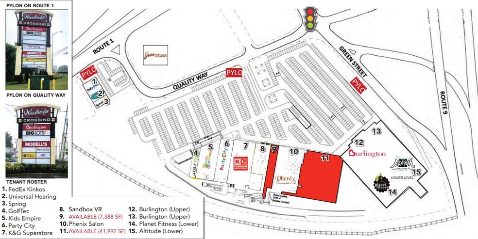 451-479 Green St, Woodbridge, NJ à louer - Plan de site - Image 2 de 3