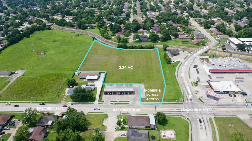 2099 Pasadena Blvd, Pasadena, TX à vendre - Aérien - Image 2 de 7