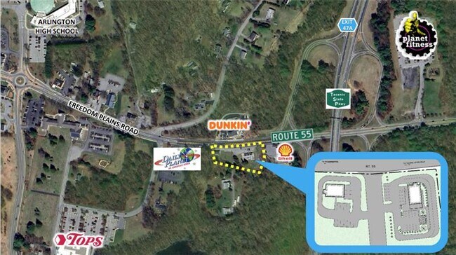 Plus de détails pour 1208-1214 State Route 55, Lagrangeville, NY 12540, Lagrangeville, NY - Commerce de détail à louer
