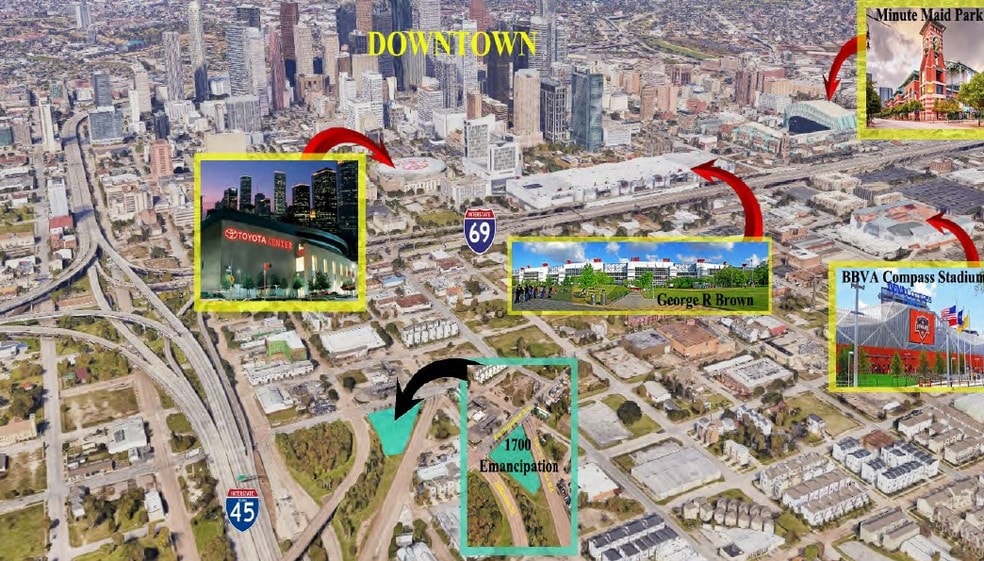 1700 Emancipation Ave, Houston, TX à vendre - Photo principale - Image 2 de 3