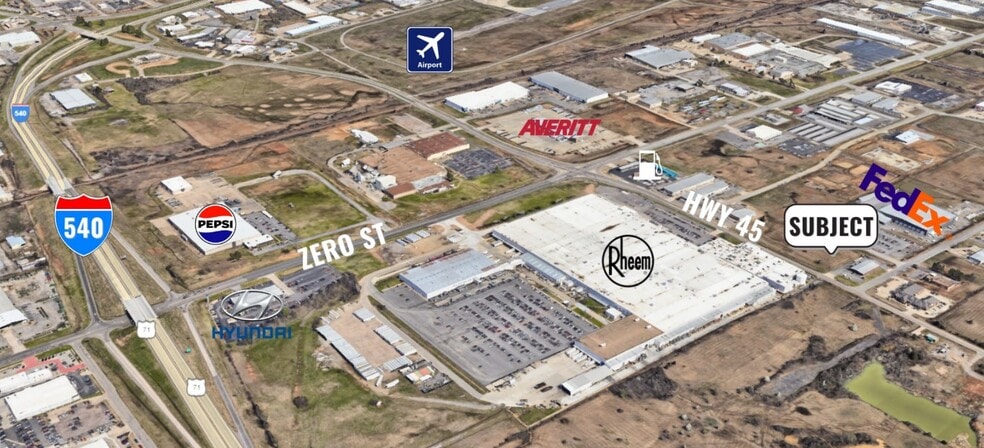 6119 Highway 45, Fort Smith, AR for lease - Aerial - Image 3 of 3