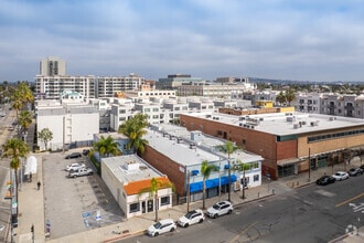 135-137 W 5th St, Long Beach, CA - Aérien  Vue de la carte - Image1