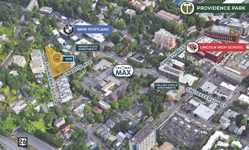 1475 SW 20th Ave, Portland, OR - Aérien  Vue de la carte