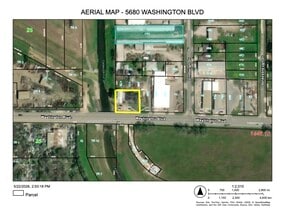 5680 Washington Blvd, Beaumont, TX - Aérien Vue de la carte