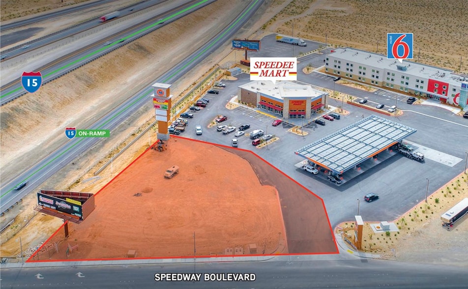 SWC Speedway and I-15 blvd, Las Vegas, NV for sale - Primary Photo - Image 1 of 4