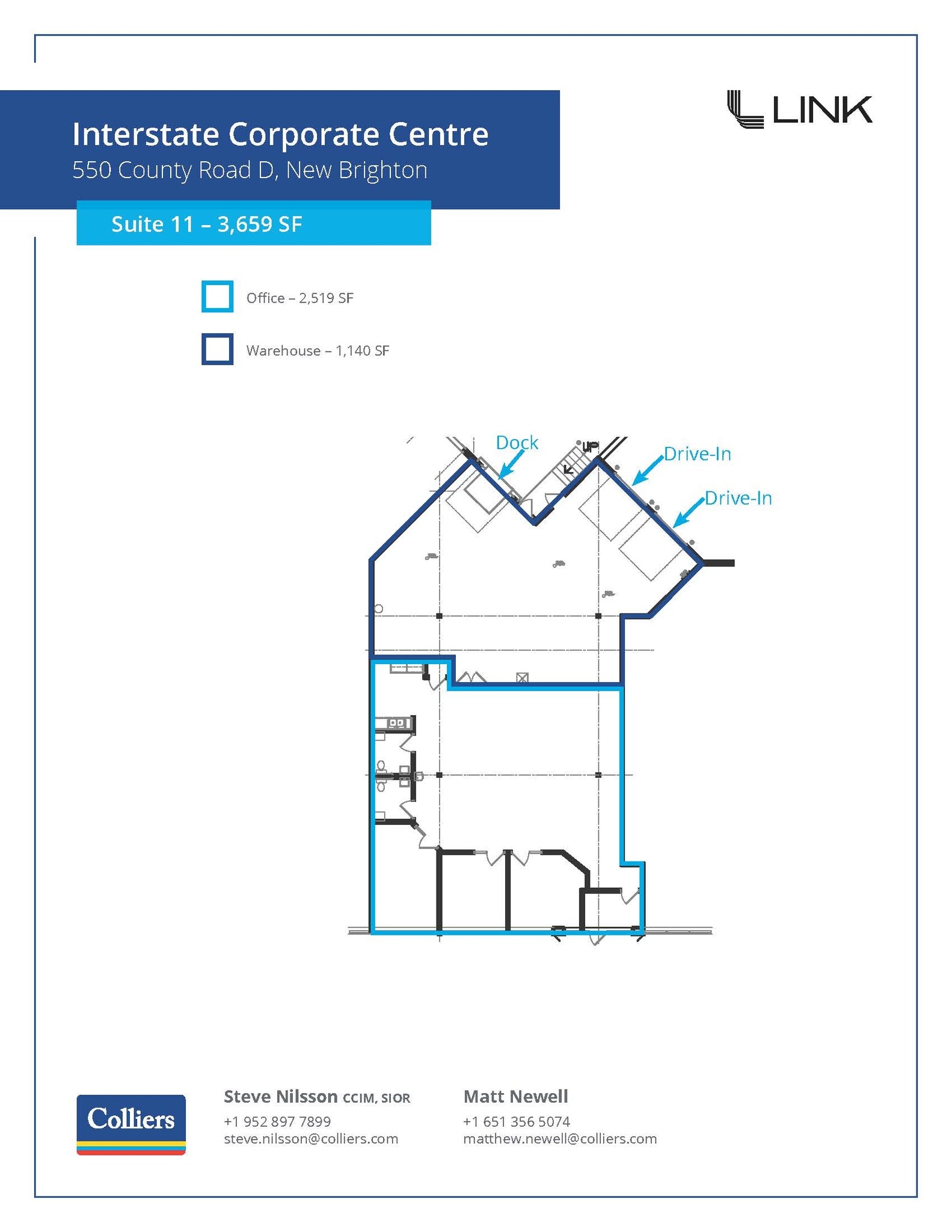 550-600 County Road D W, New Brighton, MN for lease Floor Plan- Image 1 of 1