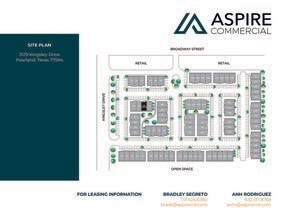 3129 Kingsley Dr, Pearland, TX for lease Site Plan- Image 1 of 1