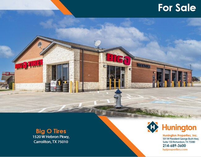 More details for 1520 W Hebron Pky, Carrollton, TX - Retail for Sale