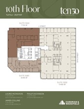 1030 15th St NW, Washington, DC à louer Plan d’étage- Image 1 de 1