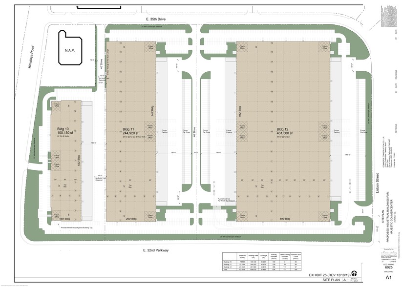 Himalaya Rd & E 32nd Pkwy, Aurora, CO à louer - Plan de site - Image 1 de 4