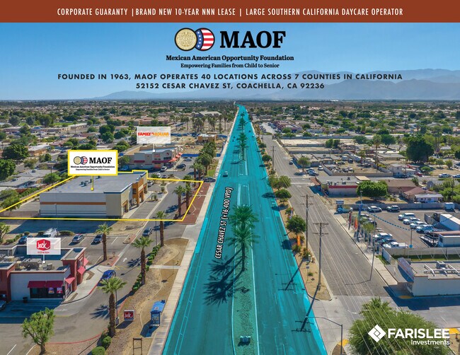 Plus de détails pour 52152 Cesar Chavez St, Coachella, CA - Commerce de détail à vendre