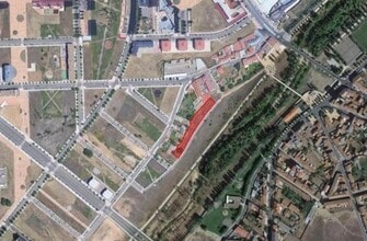 León, LEO - Aerial map view