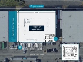 2C Terminal Way, Avenel, NJ for lease Floor Plan- Image 1 of 1