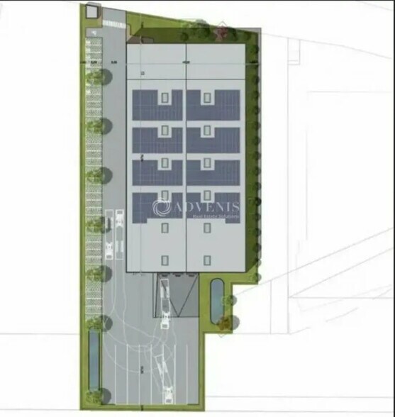 Industriel dans Louvres à vendre - Plan de site - Image 2 de 3