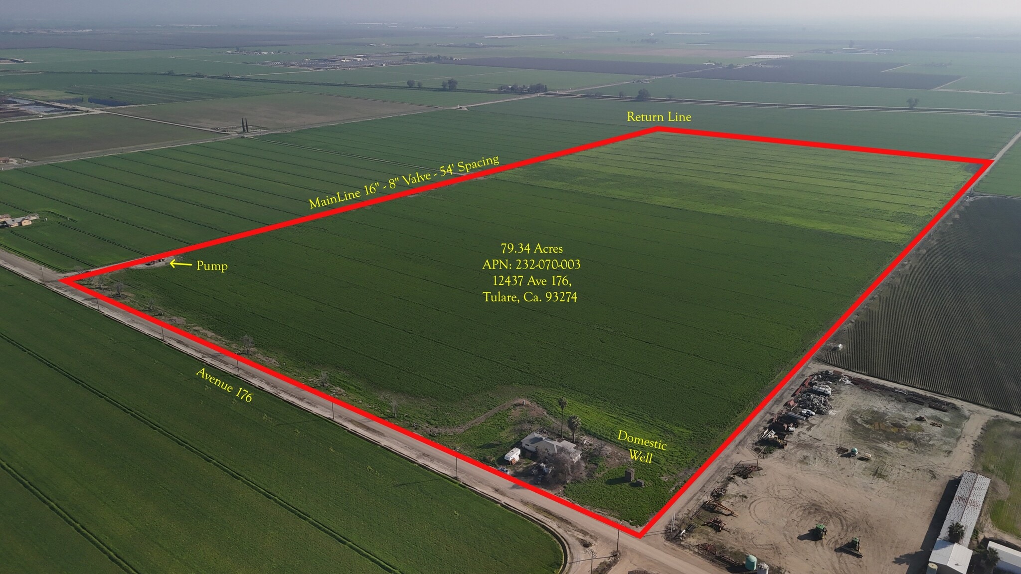 12437 Avenue 176, Tulare, CA for sale Primary Photo- Image 1 of 2