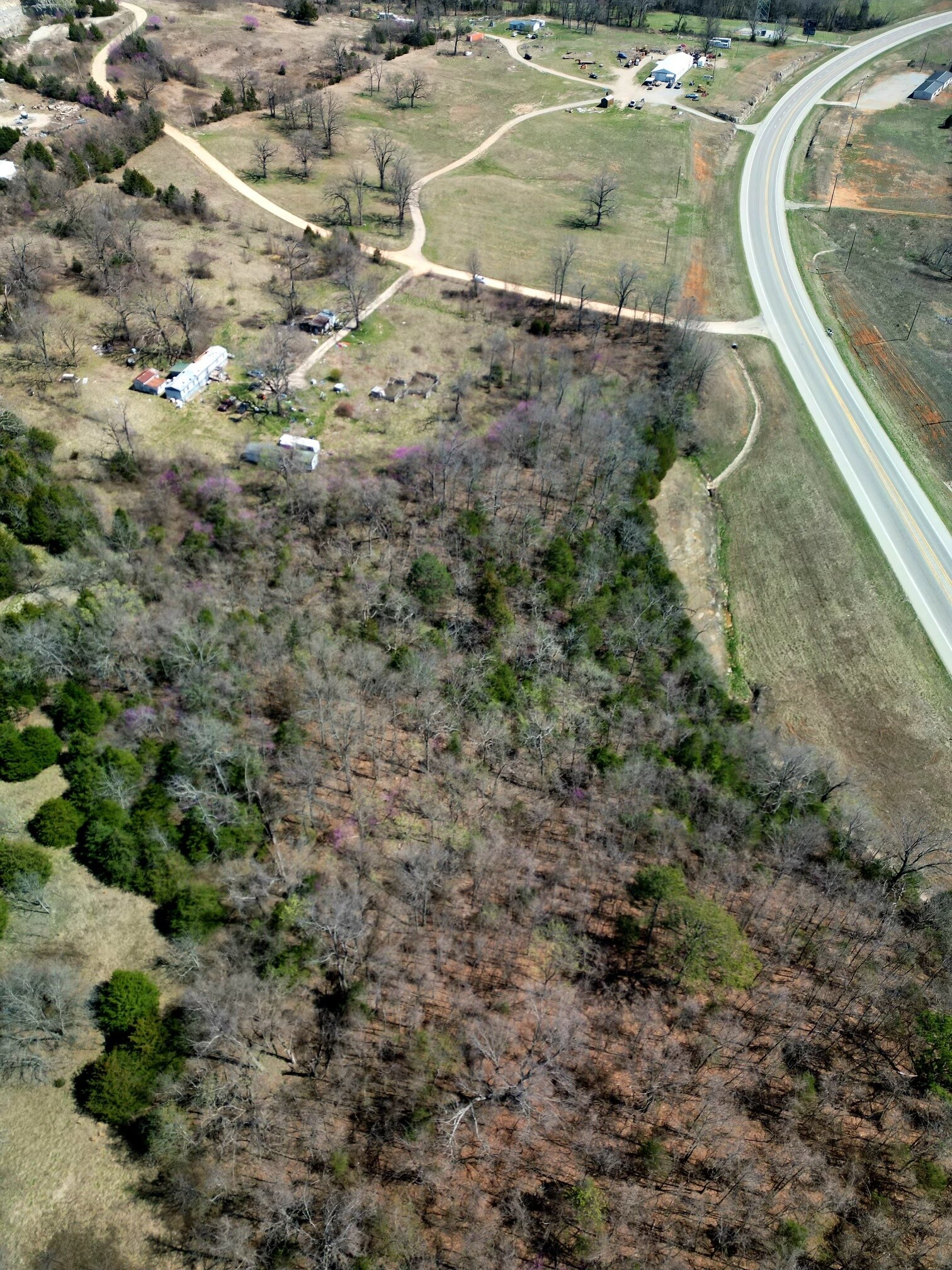 Lot 3 HWY 62 hwy, Yellville, AR for sale Aerial- Image 1 of 5