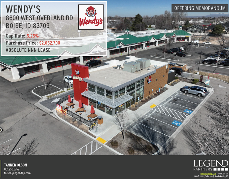 8600 W Overland Rd, Boise, ID for sale - Building Photo - Image 1 of 1