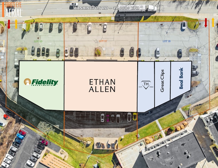 1680 Washington Rd, Pittsburgh, PA à vendre - Plan de site - Image 2 de 8