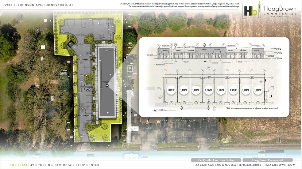 5900 E Johnson Ave, Jonesboro, AR for lease - Site Plan - Image 3 of 6