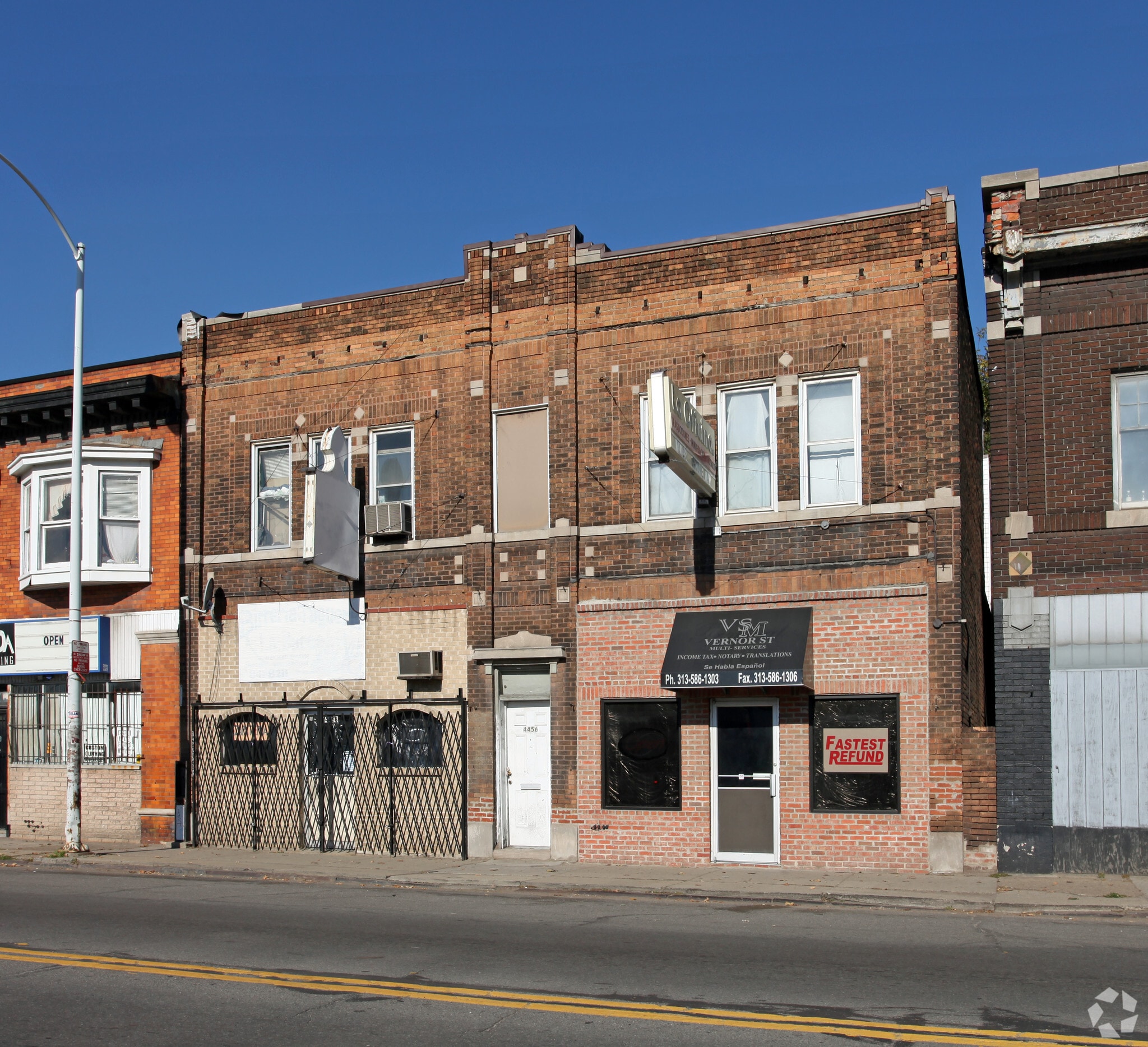 4454-4458 W Vernor Hwy, Detroit, MI for lease Primary Photo- Image 1 of 3