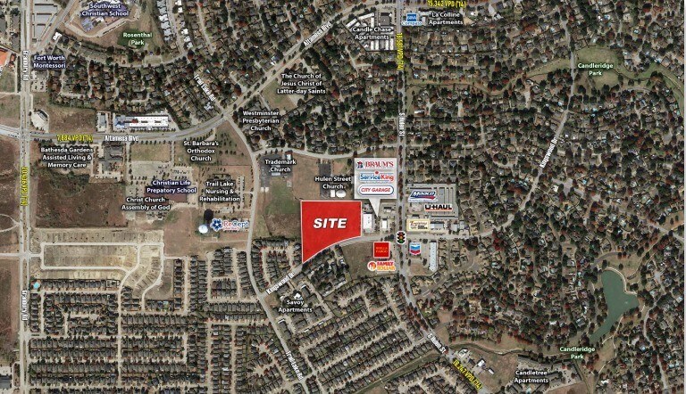 NWQ Kingswood Dr & Hulen St, Fort Worth, TX à vendre Photo du bâtiment- Image 1 de 5