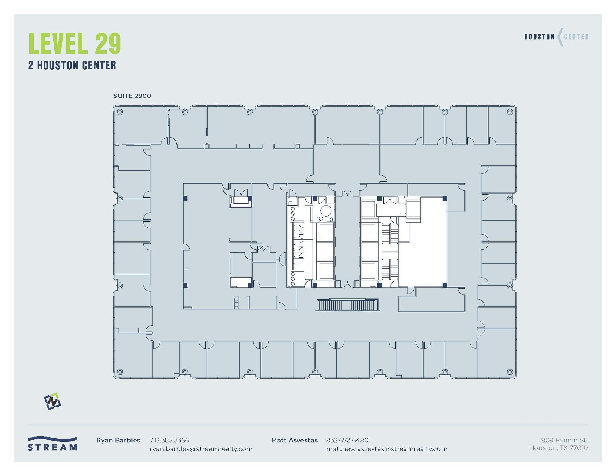 909 Fannin St, Houston, TX for lease Interior Photo- Image 1 of 1