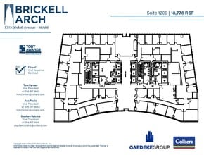 1395 Brickell Ave, Miami, FL for lease Floor Plan- Image 1 of 1