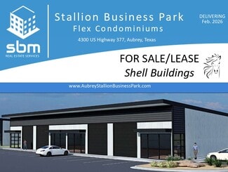More details for Aubrey Stallion Park Portfolio – Industrial for Sale, Aubrey, TX