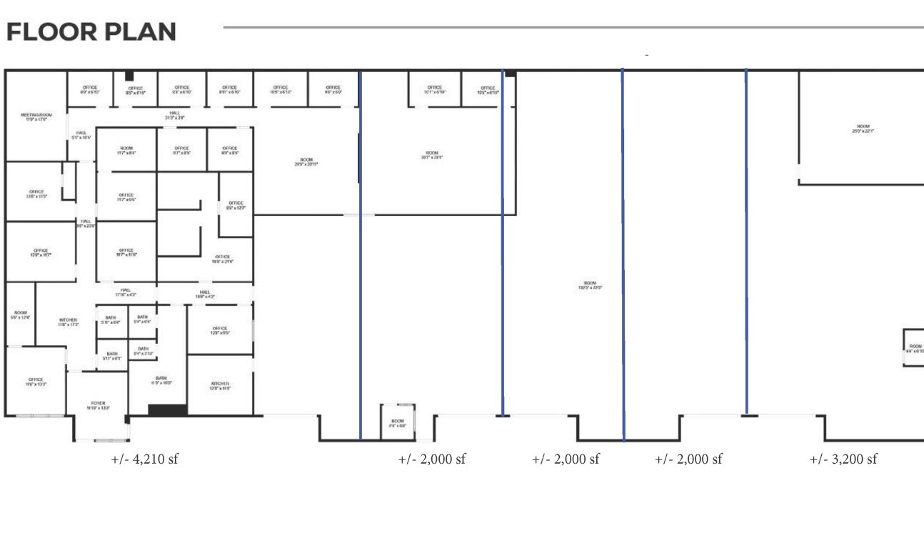 500 S Kealy Ave, Lewisville, TX 75057 - Unité 1 -  - Plan d’étage - Image 1 of 1